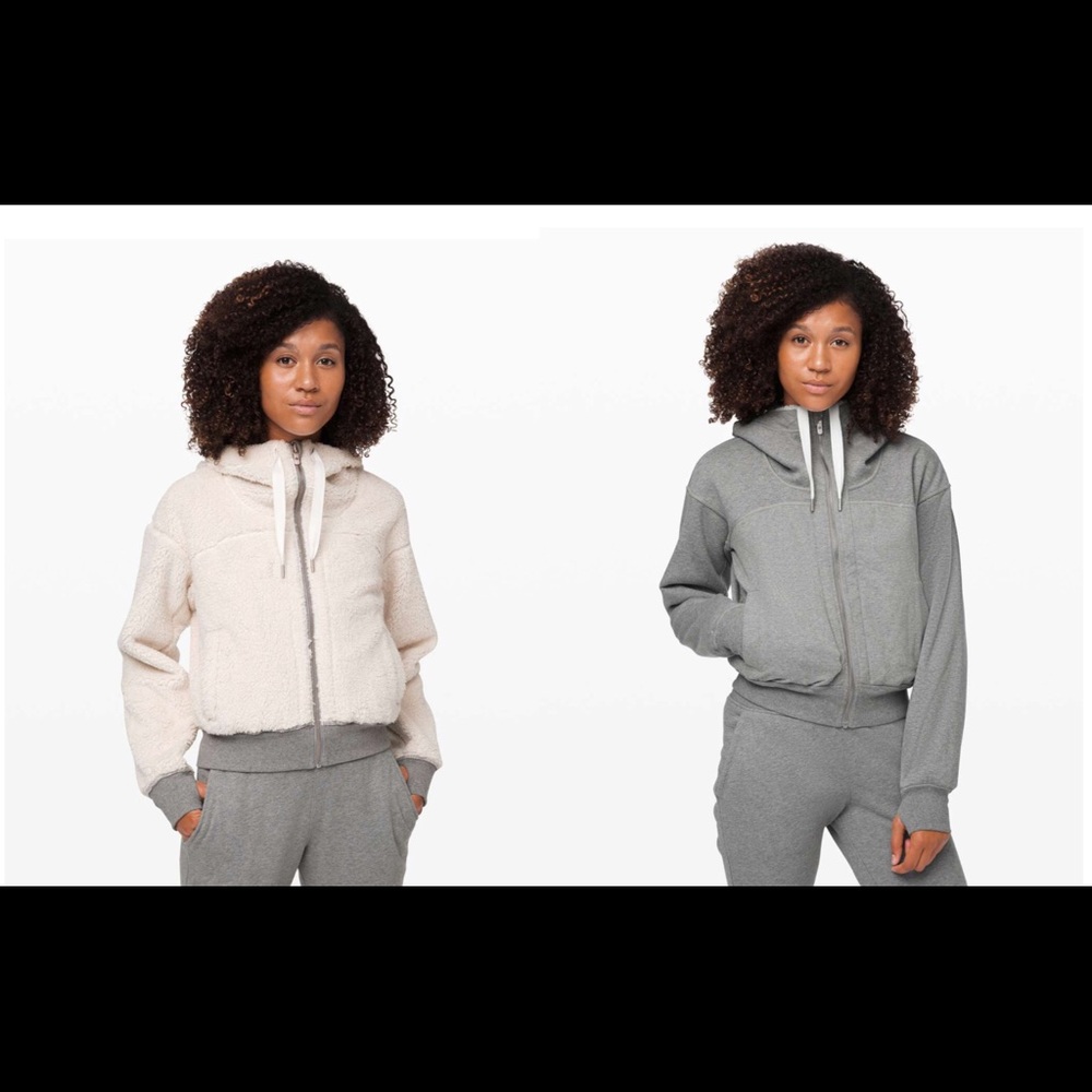 NWOT Lululemon EU Short Sweet and Sherpa Jacket